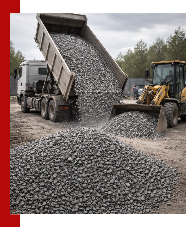 Доставка и продажа щебня гранитного в Урюпинске