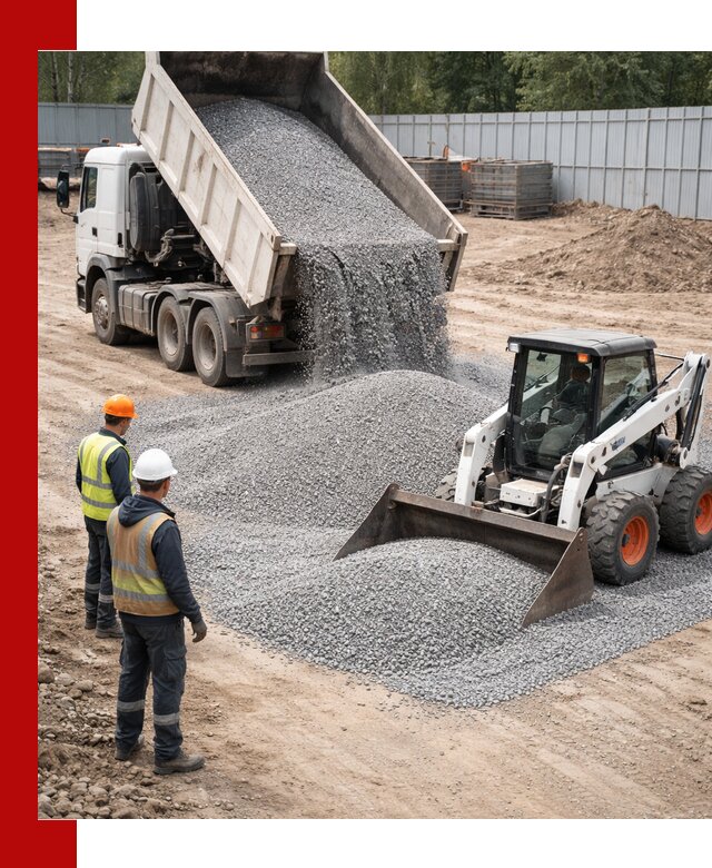 Доставка и продажа гранитного щебня фракции 0-5 в Урюпинске