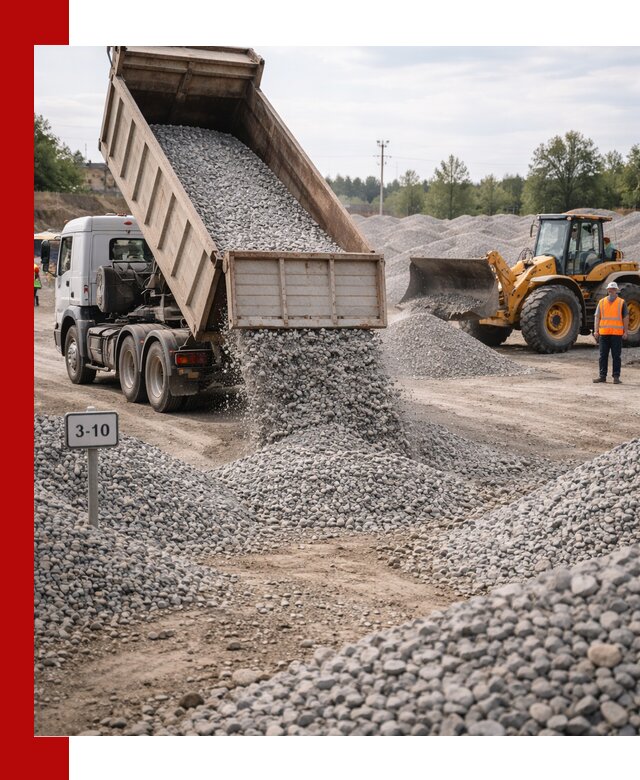 Гранитный щебень фракции 3–10: доставка и продажа в Урюпинске