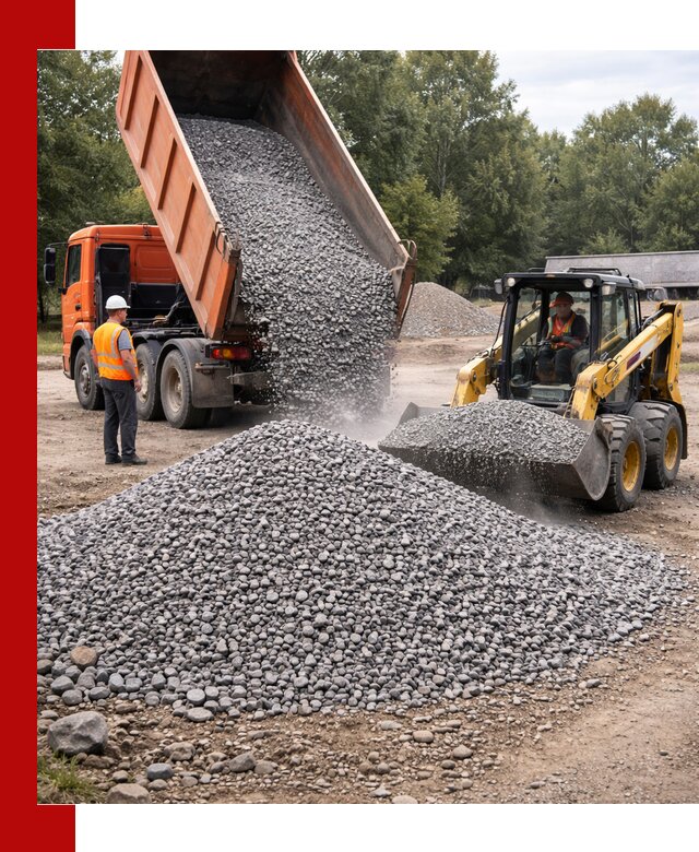 Купить гранитный щебень фракции 5–10 в Урюпинске с доставкой