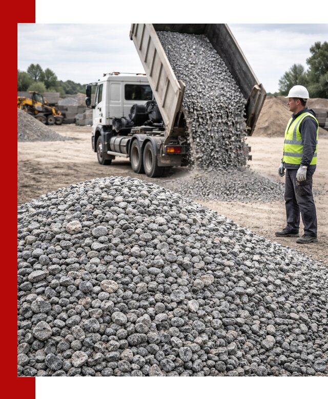 Доставка и продажа гранитного щебня фракции 5-20 в Урюпинске