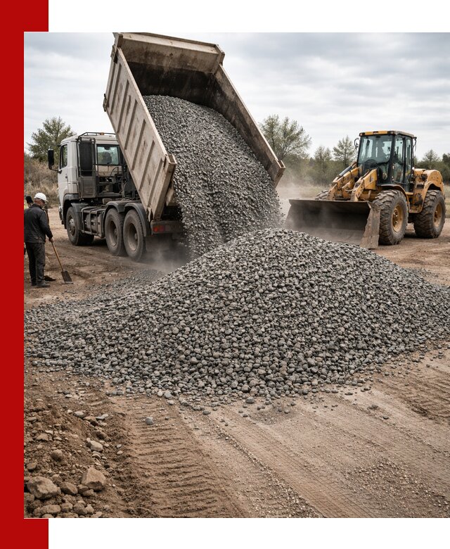 Гранитный щебень фракция 10-20 с доставкой в Урюпинске