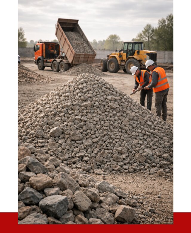 Гранитный щебень фракция 40-70 в Урюпинске от 2575 руб ПРОНЕРУДРюп