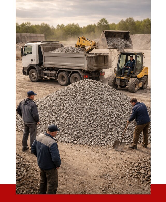 Гравийный щебень фракция 5-20 в Урюпинске от 2472 р. ПРОНЕРУДРюп