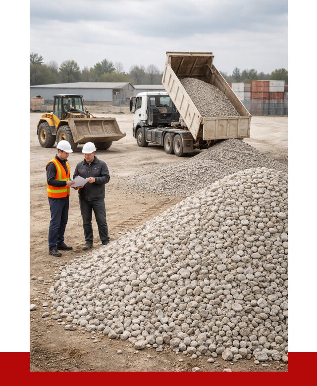 Известняковый щебень в Урюпинске от 1442 р. доставка | ПРОНЕРУДРюп