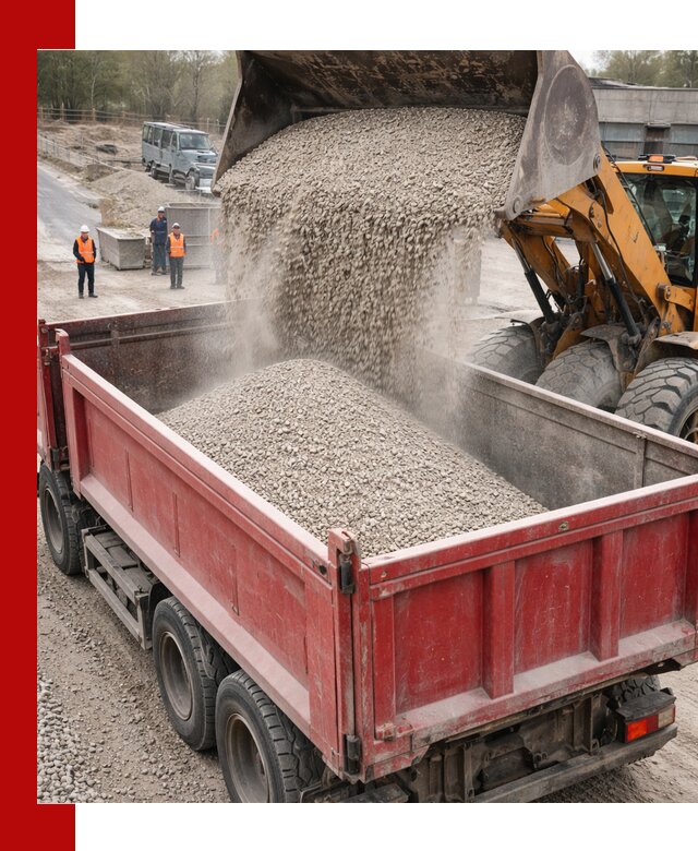 Купить известняковый щебень фракции 0-5 с доставкой в Урюпинске