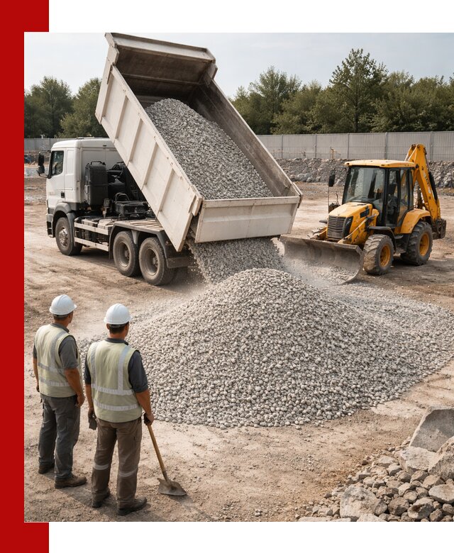 Купить известняковый щебень фракции 5–10 мм с доставкой в Урюпинске