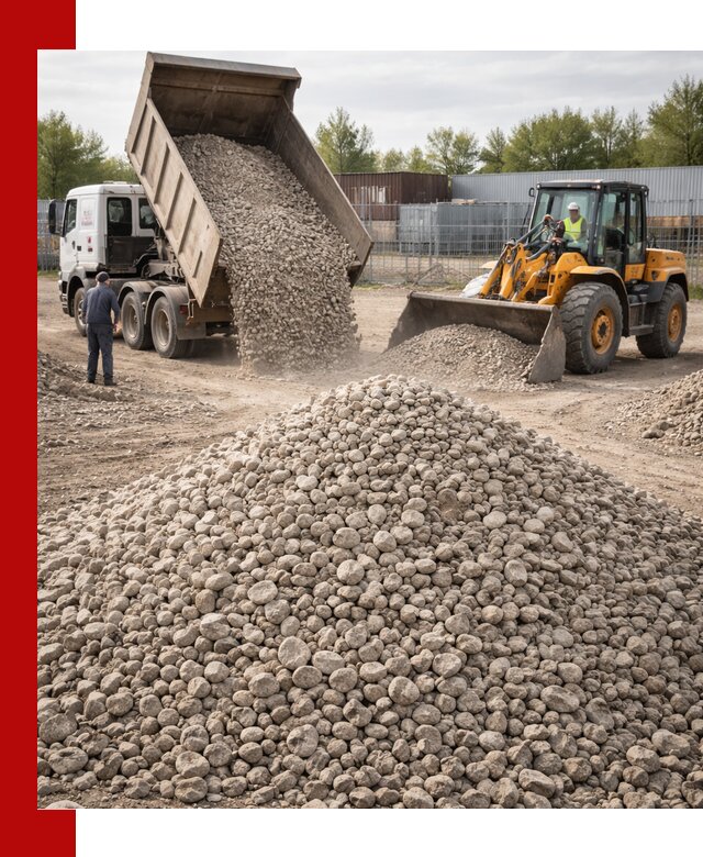 Доломитовый щебень фракции 20–41 с доставкой в Урюпинске