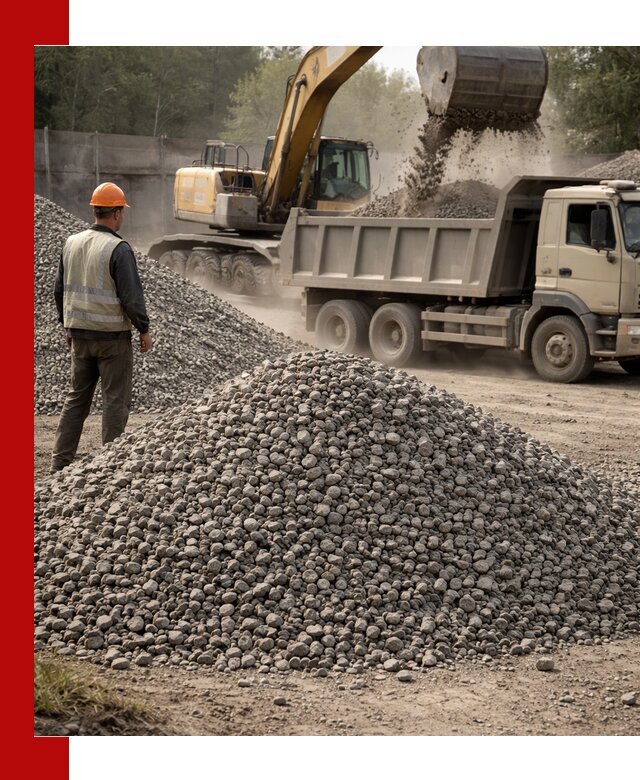 Шлаковый щебень фракция 5-20 с доставкой в Урюпинске