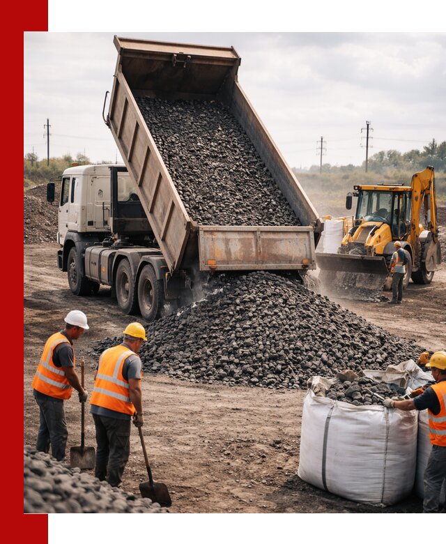 Шлаковый щебень фракция 40-70 с доставкой в Урюпинске