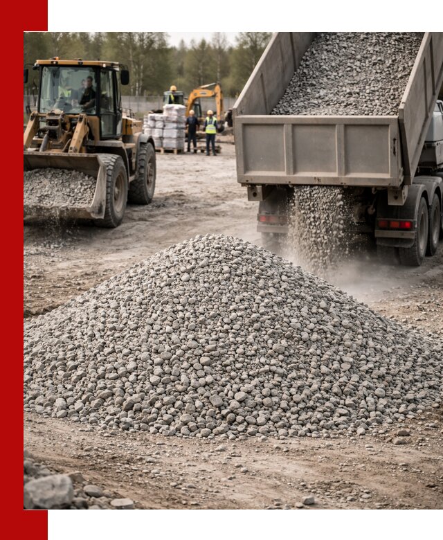 Вторичный щебень фракции 5-20 в Урюпинске — доставка и продажа крупнотоннажно