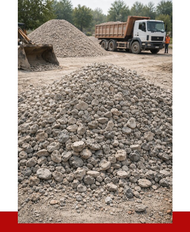 Вторичный щебень фракция 20-40 в Урюпинске от 2266 р ПРОНЕРУДРюп