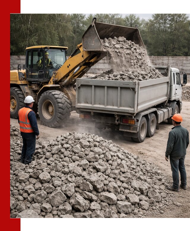 Вторичный щебень фракция 70–150 в Урюпинске с доставкой