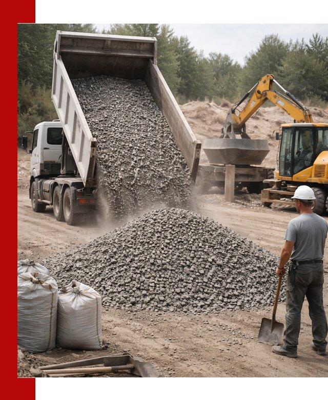 Доставка и продажа бетонного щебня в Урюпинске