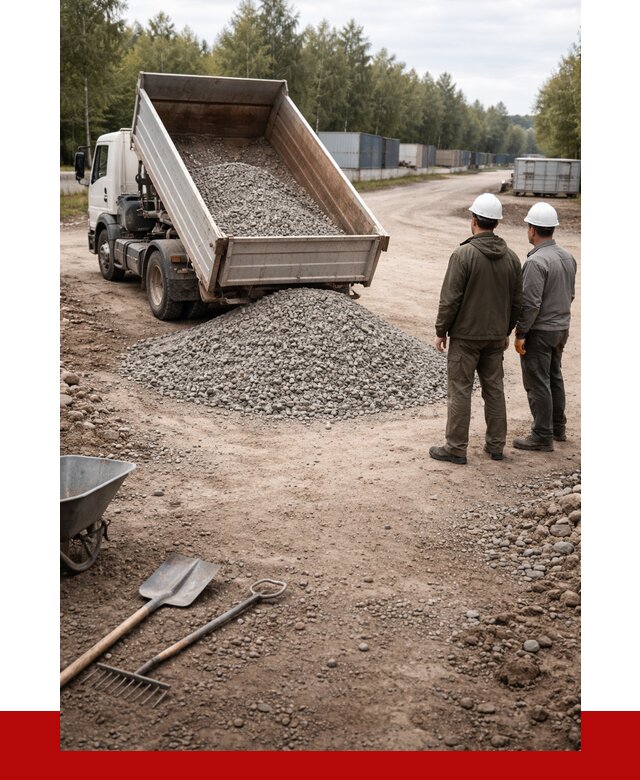 Бетонный щебень фракция 5-20 в Урюпинске от 3296 р., ПРОНЕРУДРюп