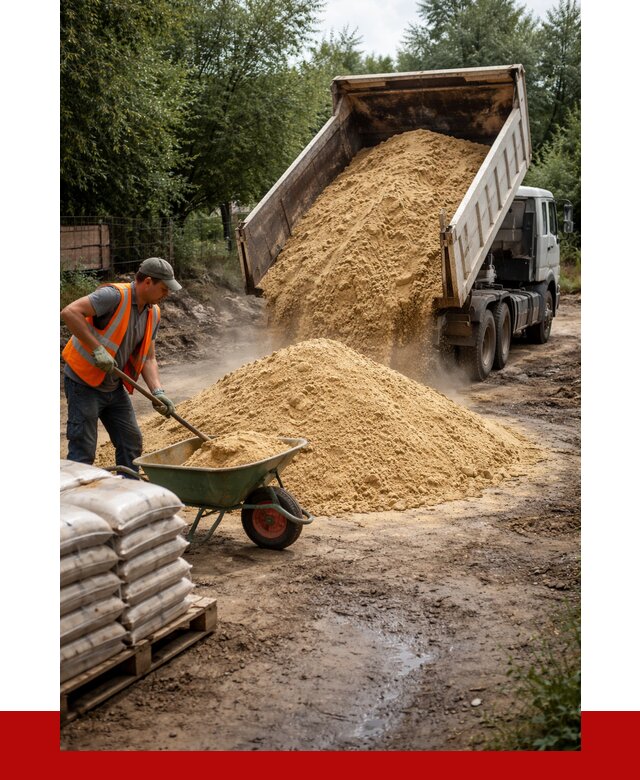 Купить песок с доставкой в Урюпинске от 1854 р. | ПРОНЕРУДРюп