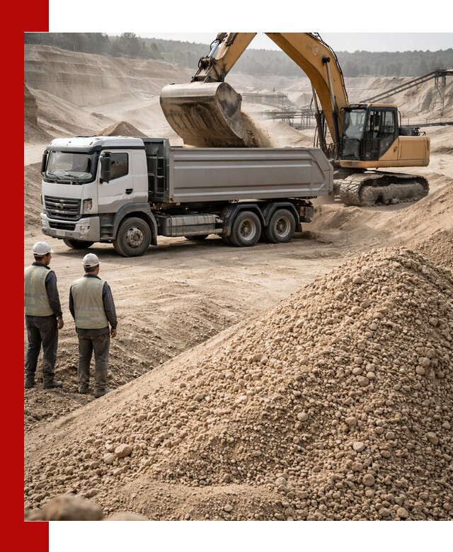 Карьерный крупнозернистый песок с доставкой в Урюпинске