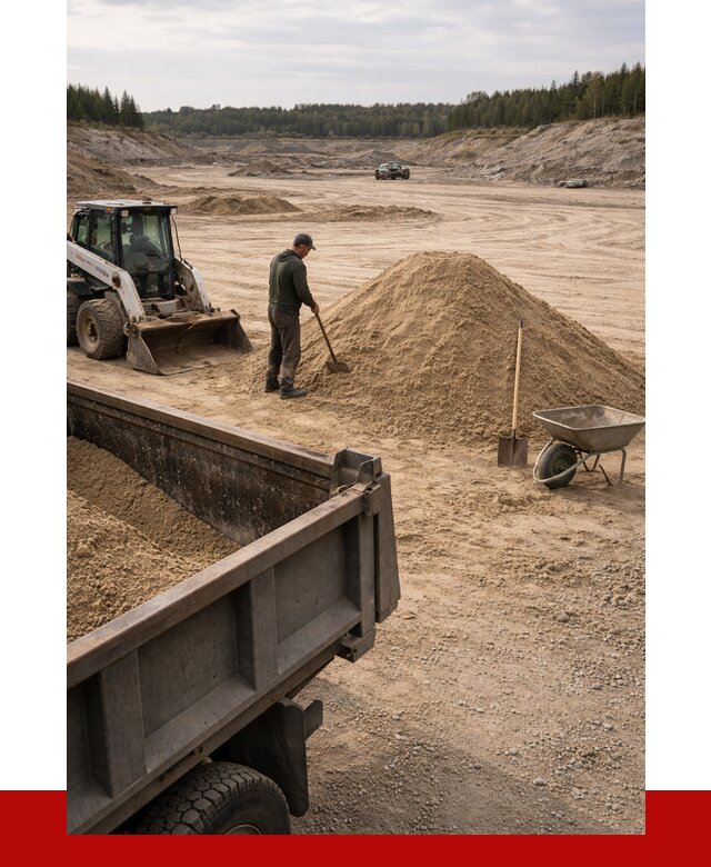 Карьерный песок среднезернистый в Урюпинске, от 2266 р. ПРОНЕРУДРюп