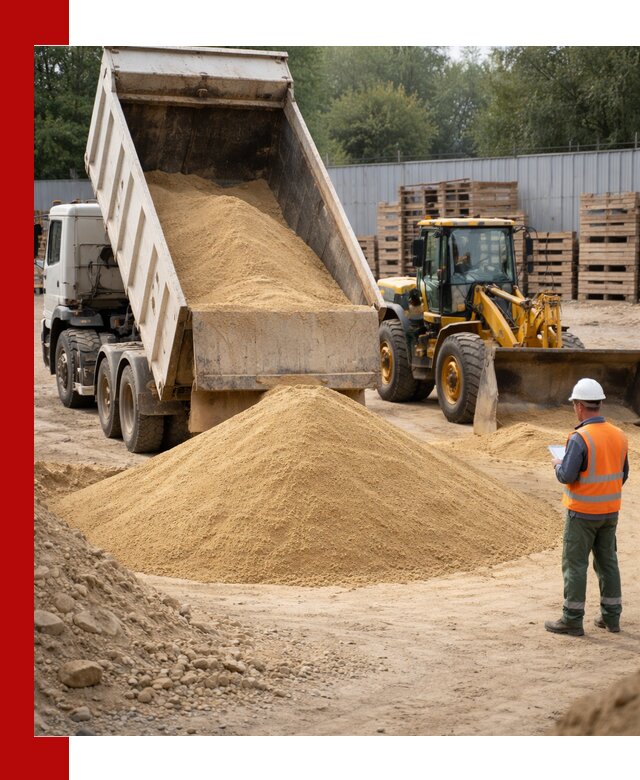 Доставка карьерного мелкозернистого песка в Урюпинске