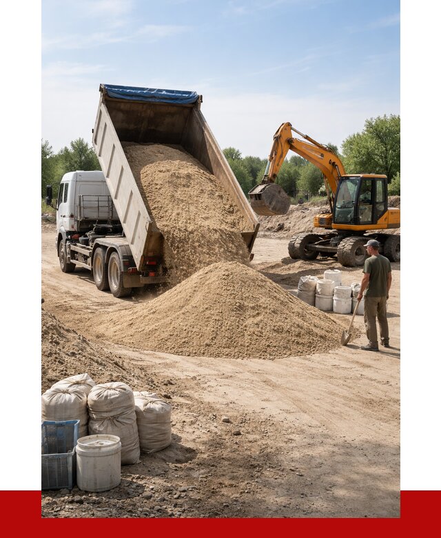 Купить речной песок в Урюпинске от 1236 р. за куб | ПРОНЕРУДРюп