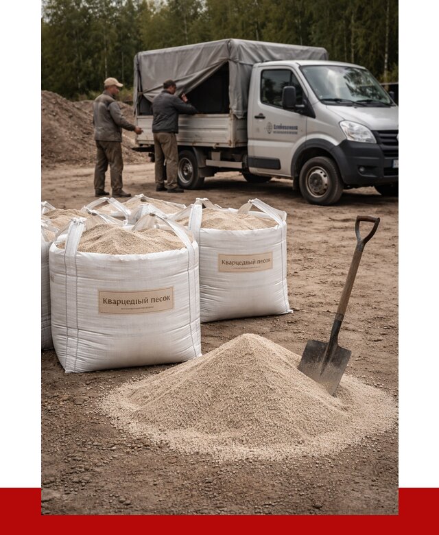 Кварцевый песок для пескоструя в Урюпинске от 4635 р. | ПРОНЕРУДРюп