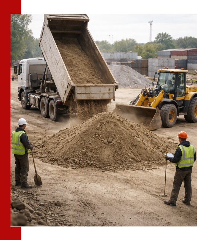 Доставка и продажа пескогрунта оптом и в розницу в Урюпинске