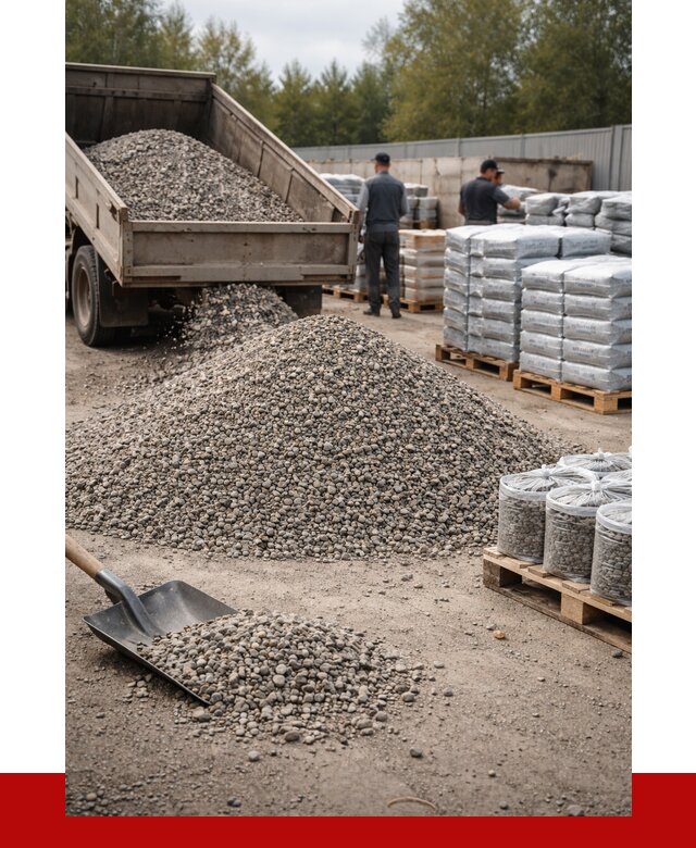 Гравий фракция 5-20 в Урюпинске купить от 2369 р. ПРОНЕРУДРюп