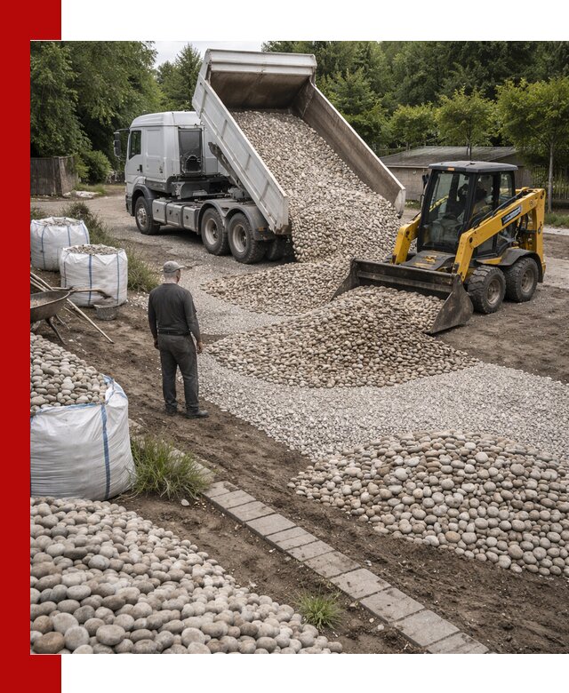 Доставка морской гальки оптом и в розницу в Урюпинске