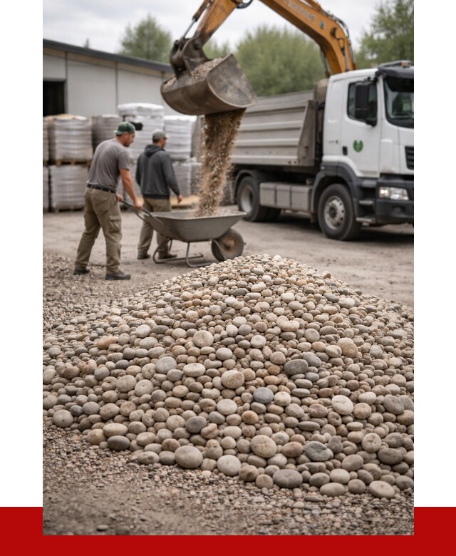 Галька декоративная в Урюпинске от 3296 р. за куб | ПРОНЕРУДРюп