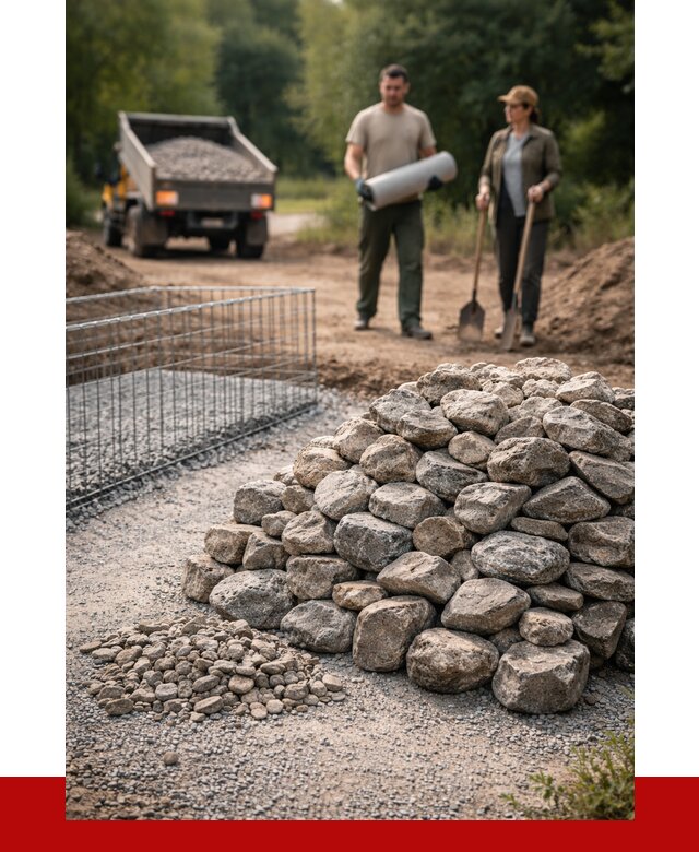 Камень для габионов фракция 100-200 в Урюпинске от 4944 р. | ПРОНЕРУДРюп