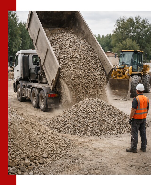 Доставка щпс в Урюпинске — щебеночно-песчаная смесь под заборы и дорожки