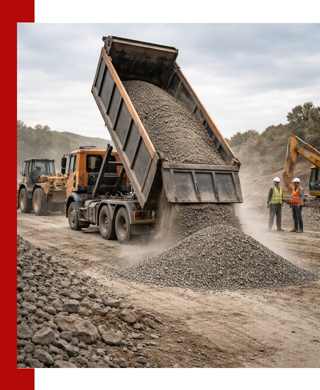 Щебёночно-песчаная смесь ЩПС С1 с доставкой в Урюпинске