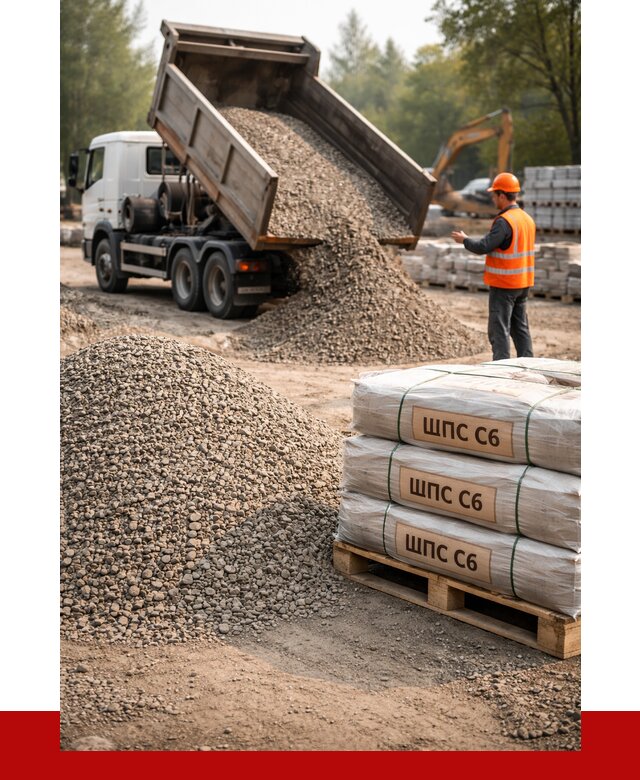 ЩПС С6 в Урюпинске с доставкой от 2266 р. за куб | ПРОНЕРУДРюп