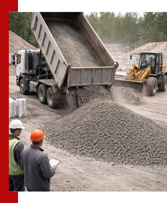 Доставка и продажа гранитного отсева 0-10 в Урюпинске