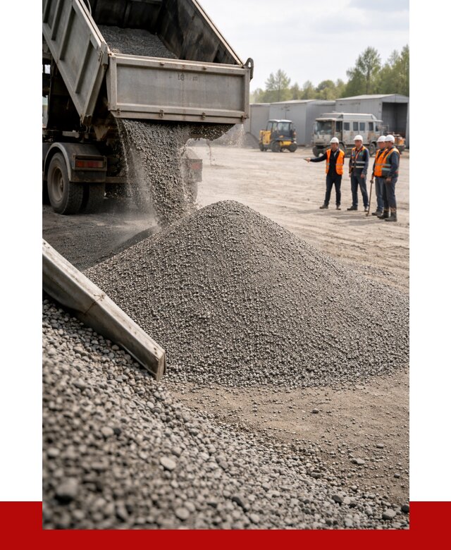 Гравийный отсев 0-5 в Урюпинске от 1236 р. с доставкой | ПРОНЕРУДРюп