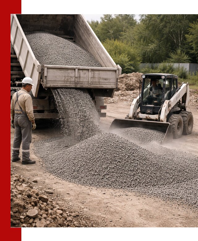 Доставка гравийного отсева 0-5 в Урюпинске оптом и в розницу