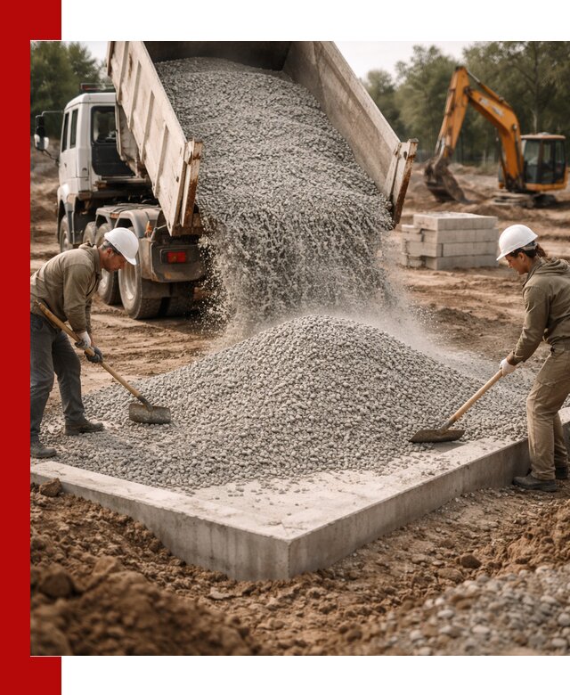 Доставка и продажа отсева для бетона в Урюпинске