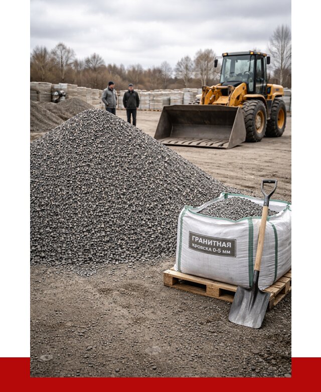 Купить гранитную крошку в Урюпинске от 4944 р. с доставкой | ПРОНЕРУДРюп