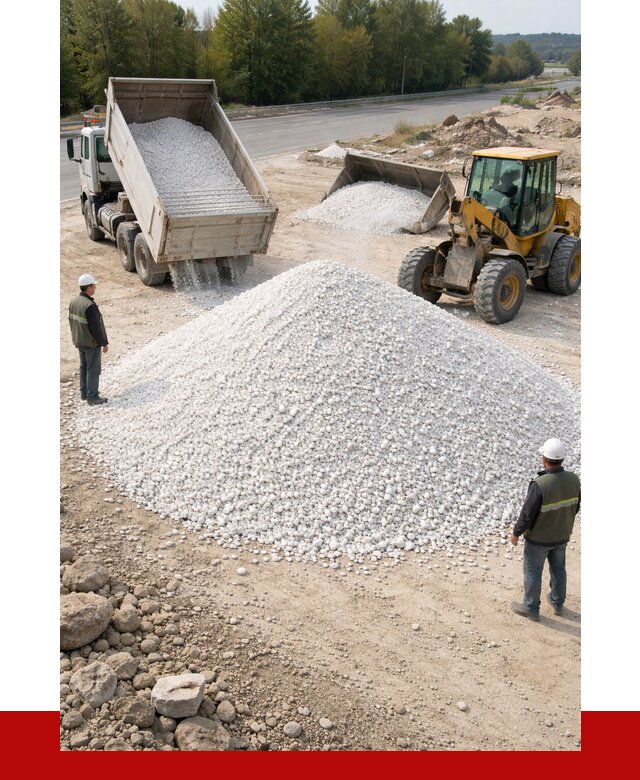 Белая мраморная крошка в Урюпинске от 4326 р. с доставкой | ПРОНЕРУДРюп