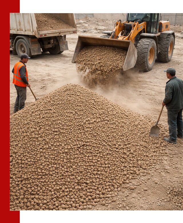 Керамзит фракция 10-20 с доставкой в Урюпинске