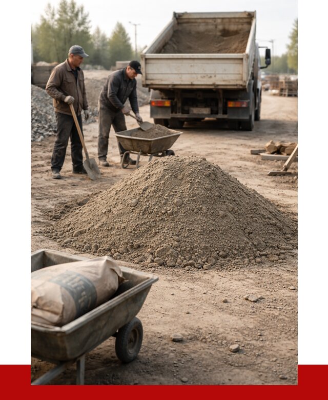 Цементно-песчаная смесь М150 в Урюпинске от 4841 р. | ПРОНЕРУДРюп