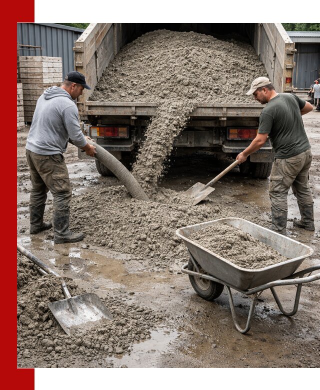 Цементно-песчаная смесь М150 доставка в Урюпинске