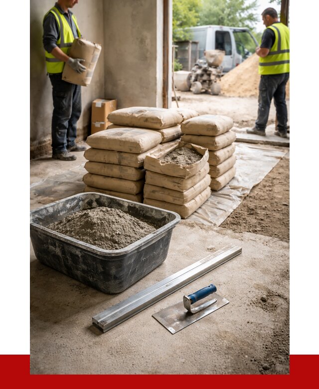 Купить сухую смесь для стяжки в Урюпинске от 4635 р. | ПРОНЕРУДРюп