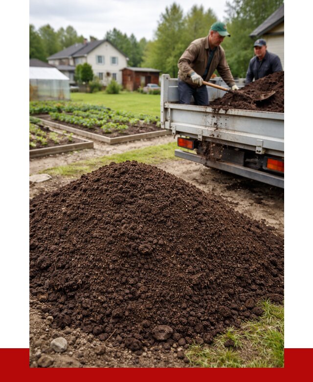 Плодородный грунт в Урюпинске с доставкой от 4326 р. | ПРОНЕРУДРюп