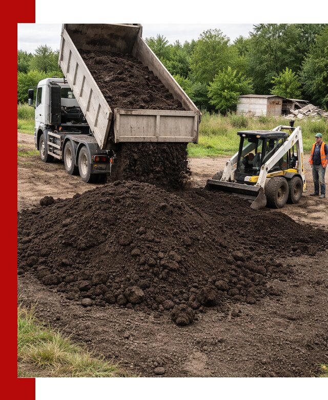 Поставка плодородной земли с доставкой самосвалом в Урюпинске