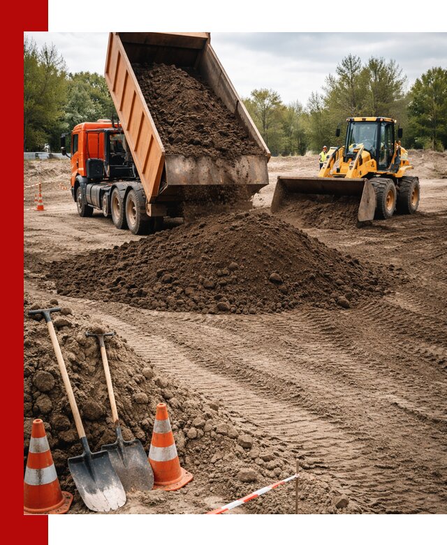Поставка и доставка планировочного грунта в Урюпинске