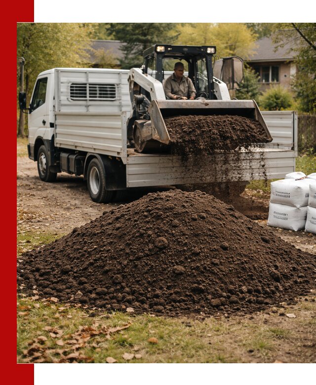 Доставка садовой земли в больших объёмах в Урюпинске