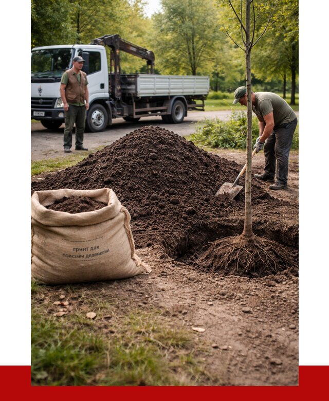 Грунт для посадки деревьев в Урюпинске от 1236 р. | ПРОНЕРУДРюп