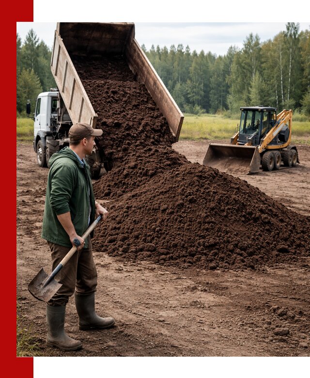 Купить верховой торф с доставкой в Урюпинске для садоводства и растений