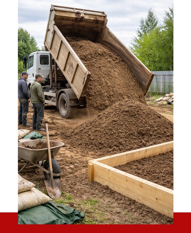 Торфо песчаная смесь в Урюпинске с доставкой от 1906 р. | ПРОНЕРУДРюп